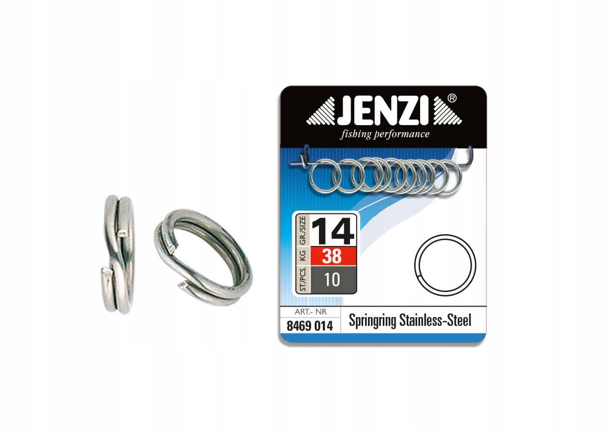 Kółka Łącznikowe Ze Stali Nierdzewnej 14mm/10szt