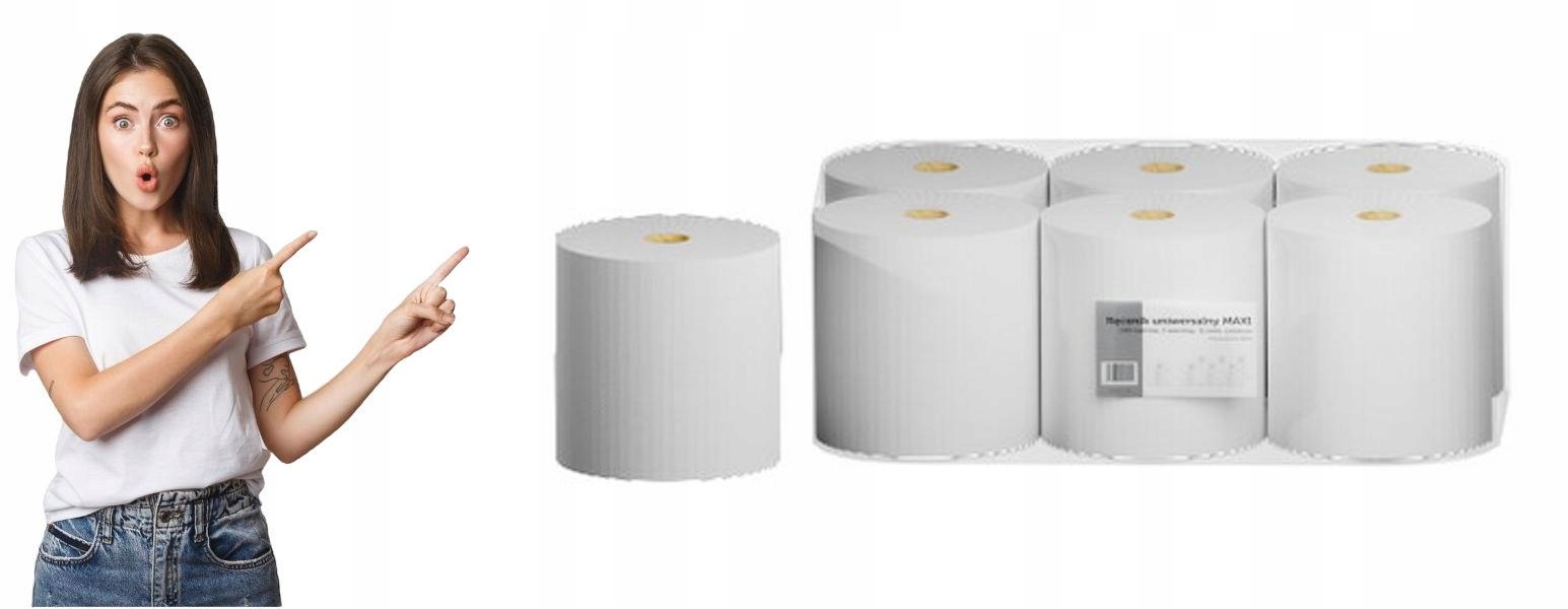 Levně Ručník v roli Automatik Maxi 250m 6 Ks.