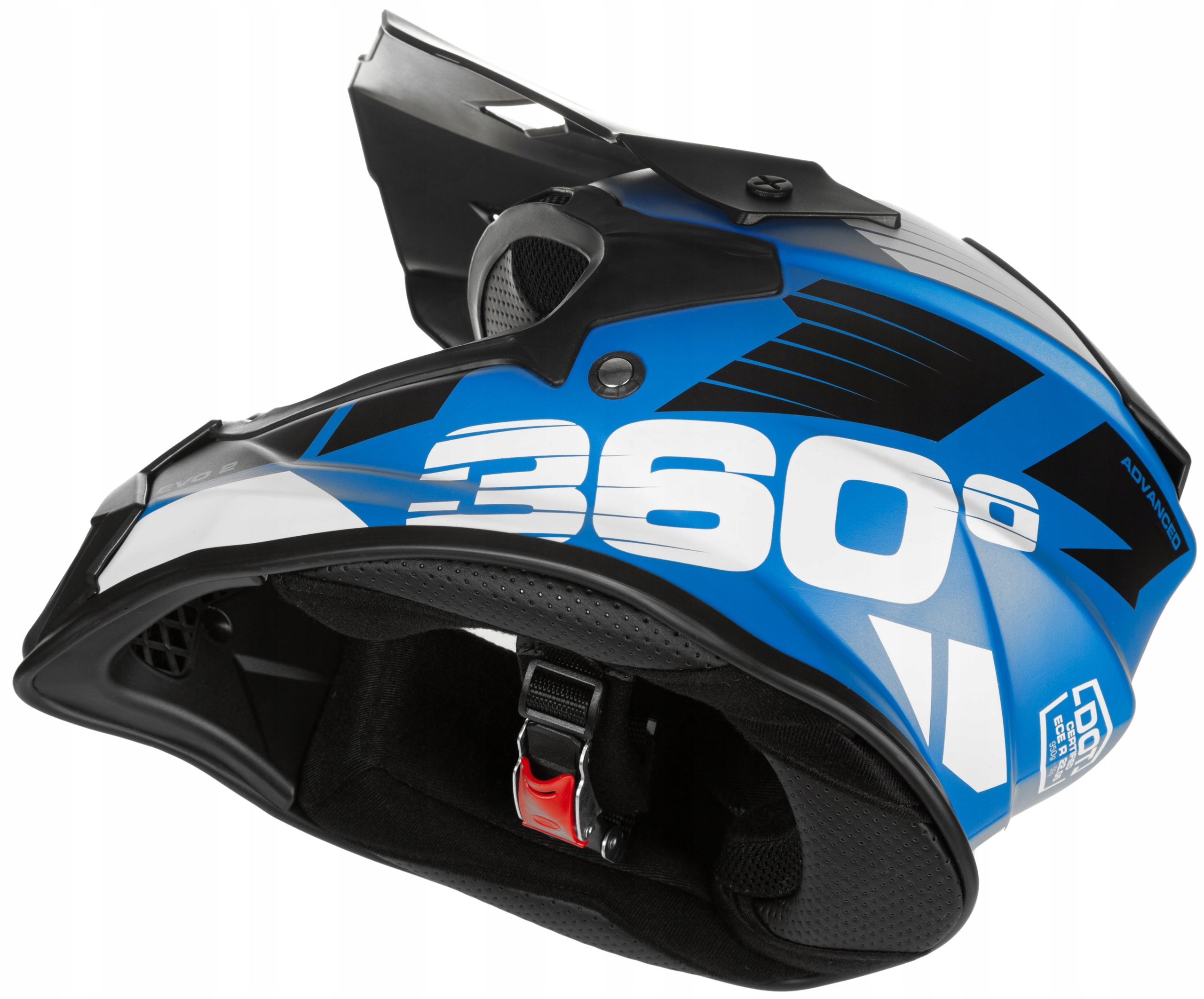 KASK MOTOCYKLOWY CROSS ENDURO ATV MTB DOWNHILL HOMOLOGACJA EUROPEJSKA "M" Typ Cross / Enduro