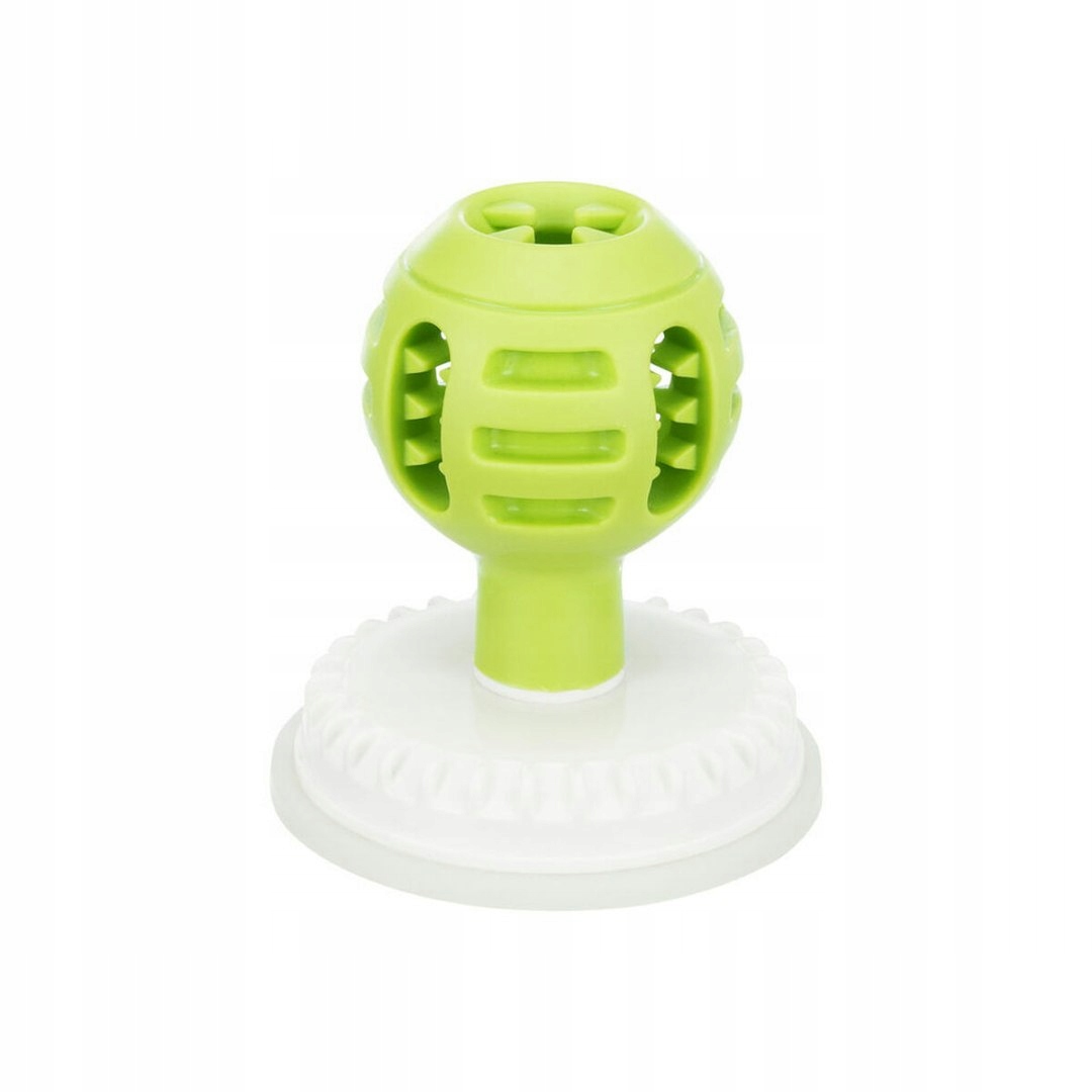 Hračka pro psy Trixie Lick'n'Snack Bílá Barva Zelená Ø 8/12 x 13 cm