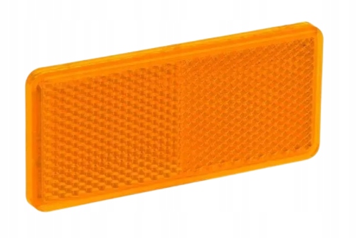 LAMPA ODBLASK DO PRZYCZEP LAWET PRZYKLEJANY ZÓŁTY