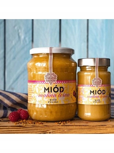 Levně 2X Lesní malinový med 240 ml