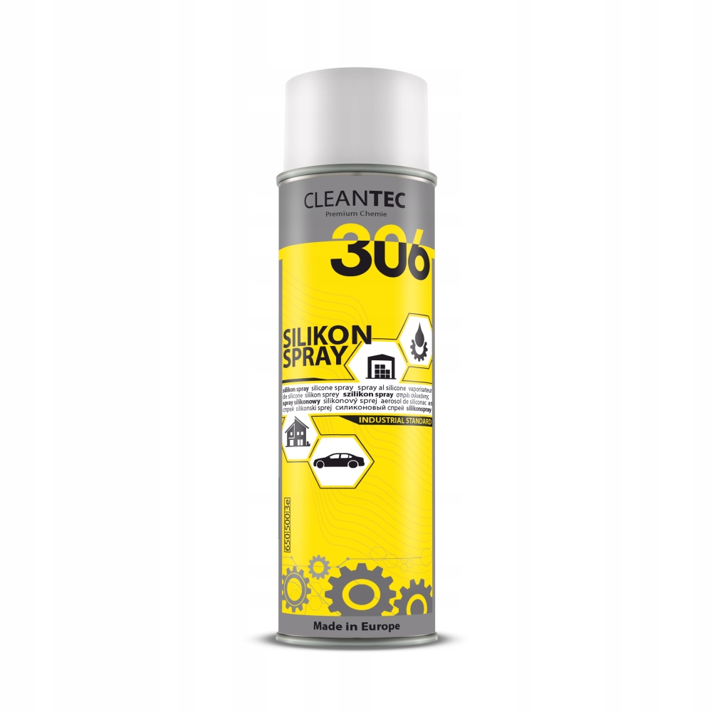 

CleanTEC Silikon w sprayu smar silikonowy 306