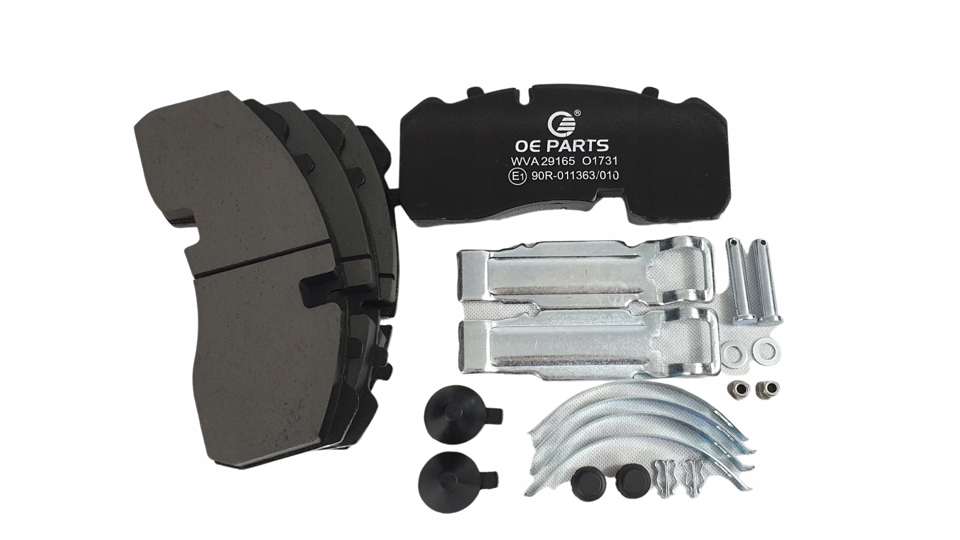 ГАЛЬМІВНІ КОЛОДКИ 29165 BPW ECO + КОМПЛЕКТ.МОНИ./ G-COATING