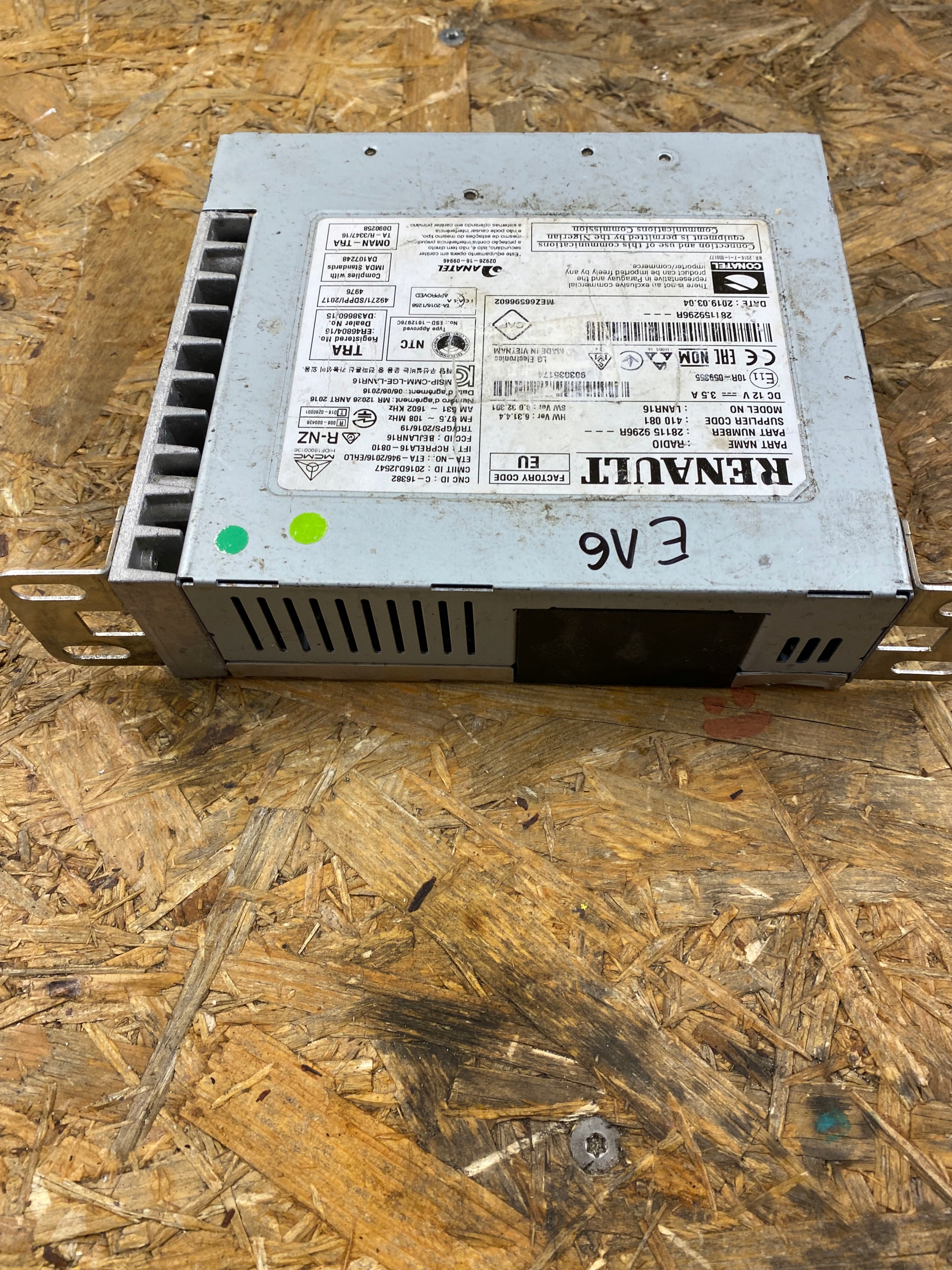 RENAULT KADJAR RADIO NAWIGACJA 281159296R