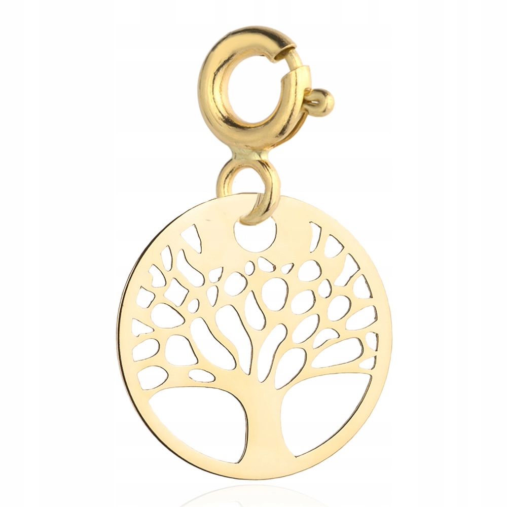 

Zawieszka Charms Drzewo Próba Złota 333