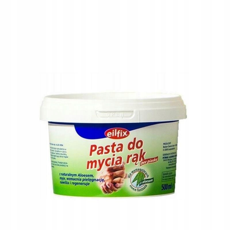 

Eilfix Pasta do Mycia Rąk 0,5L z aloesem Bhp