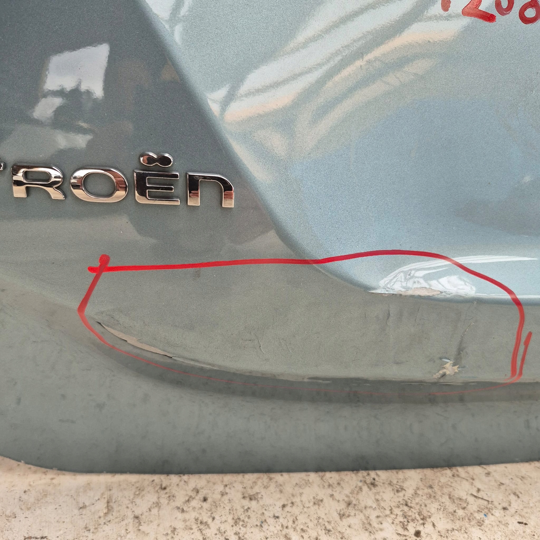 CITROEN C4 III 3 20-> trunk door boot rear part rear