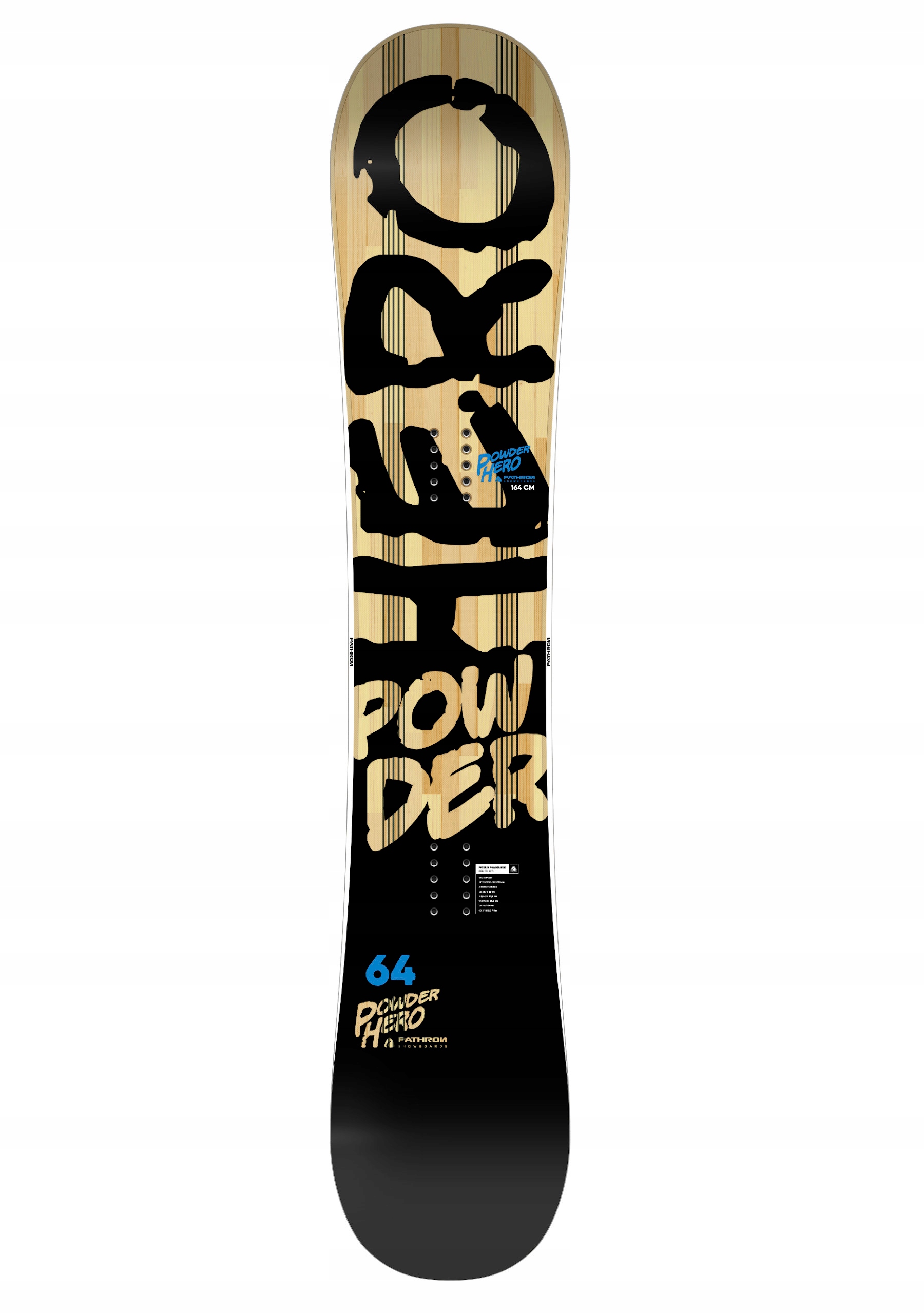 Deska Snowboardowa Pathron Powder 164cm W + GRATIS Kod producenta 043189