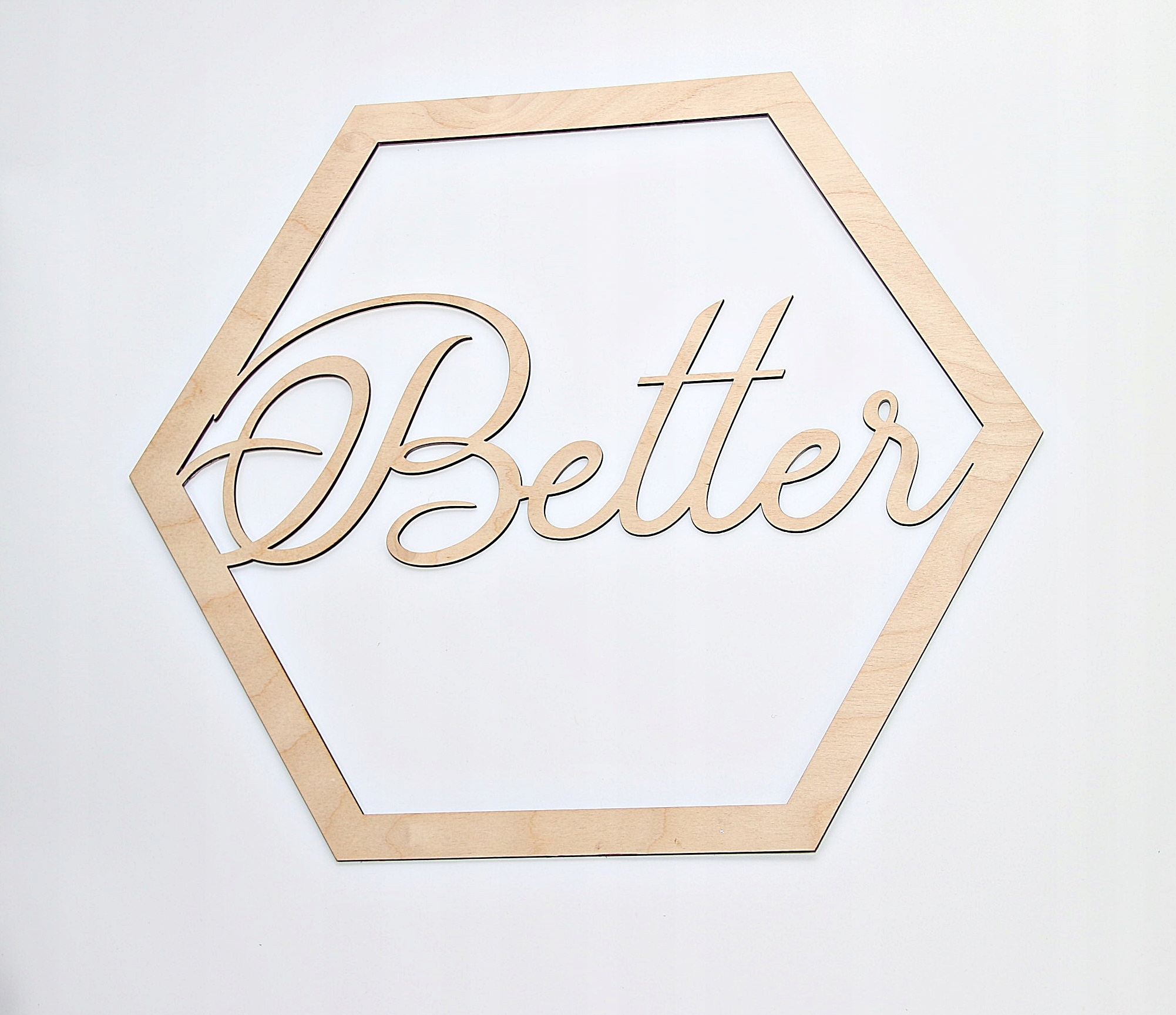 

Komplet dekoracji Better Together sześcian- wesele