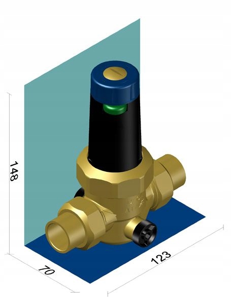 Reduktor ciśnienia Syr 315 3/4'' DN20 0315.20.000 Marka SYR
