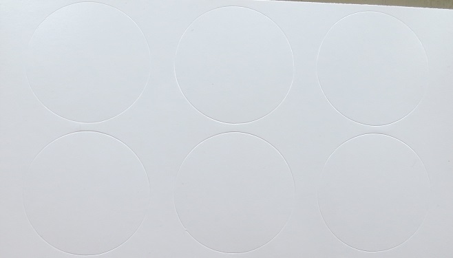 

Zaślepki meblowe samoprzylepne 40 mm Biały Gładki