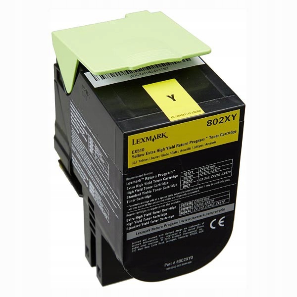 Toner Lexmark 802XC 80C2XY0 žltý (yellow)