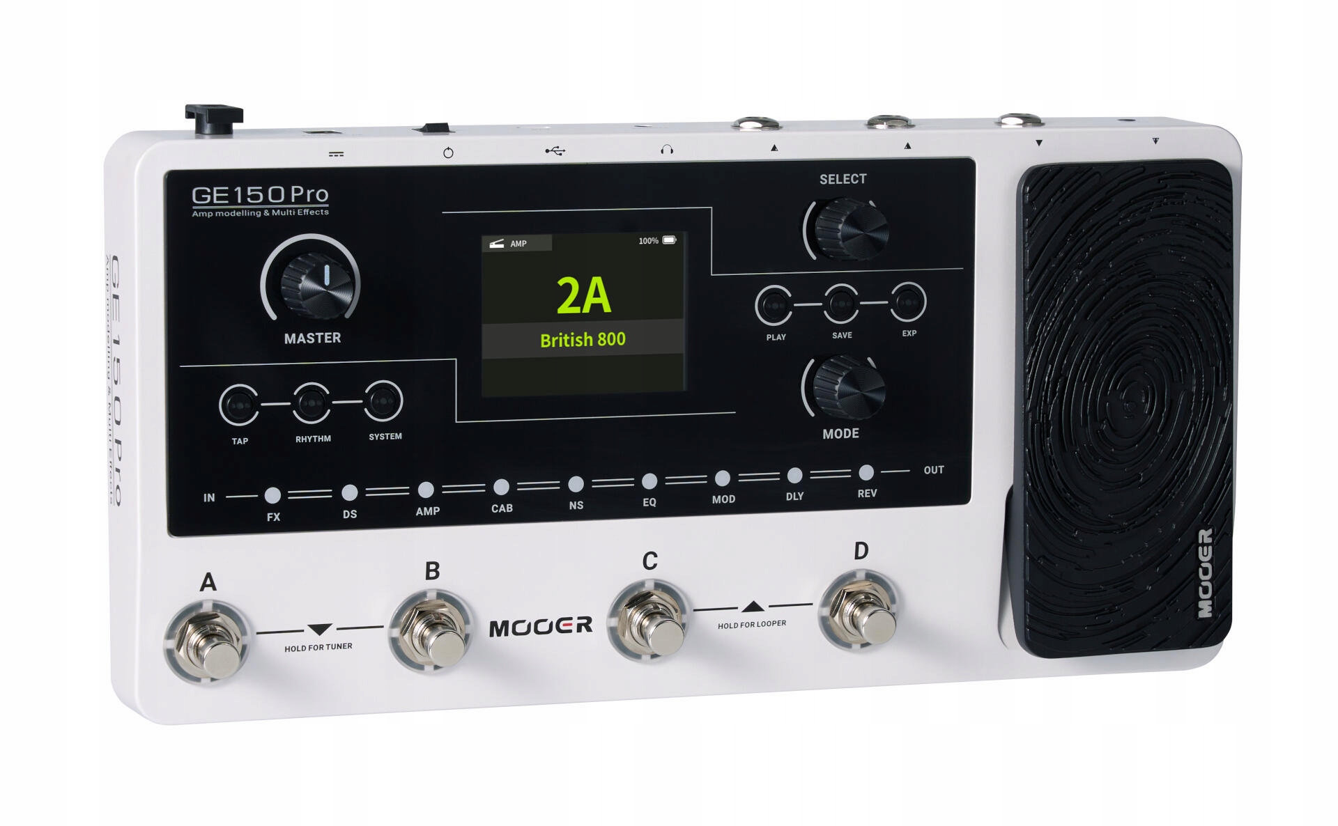 MOOER GE150 PRO MULTIEFEKT GITAROWY PROCESOR DO GITARY