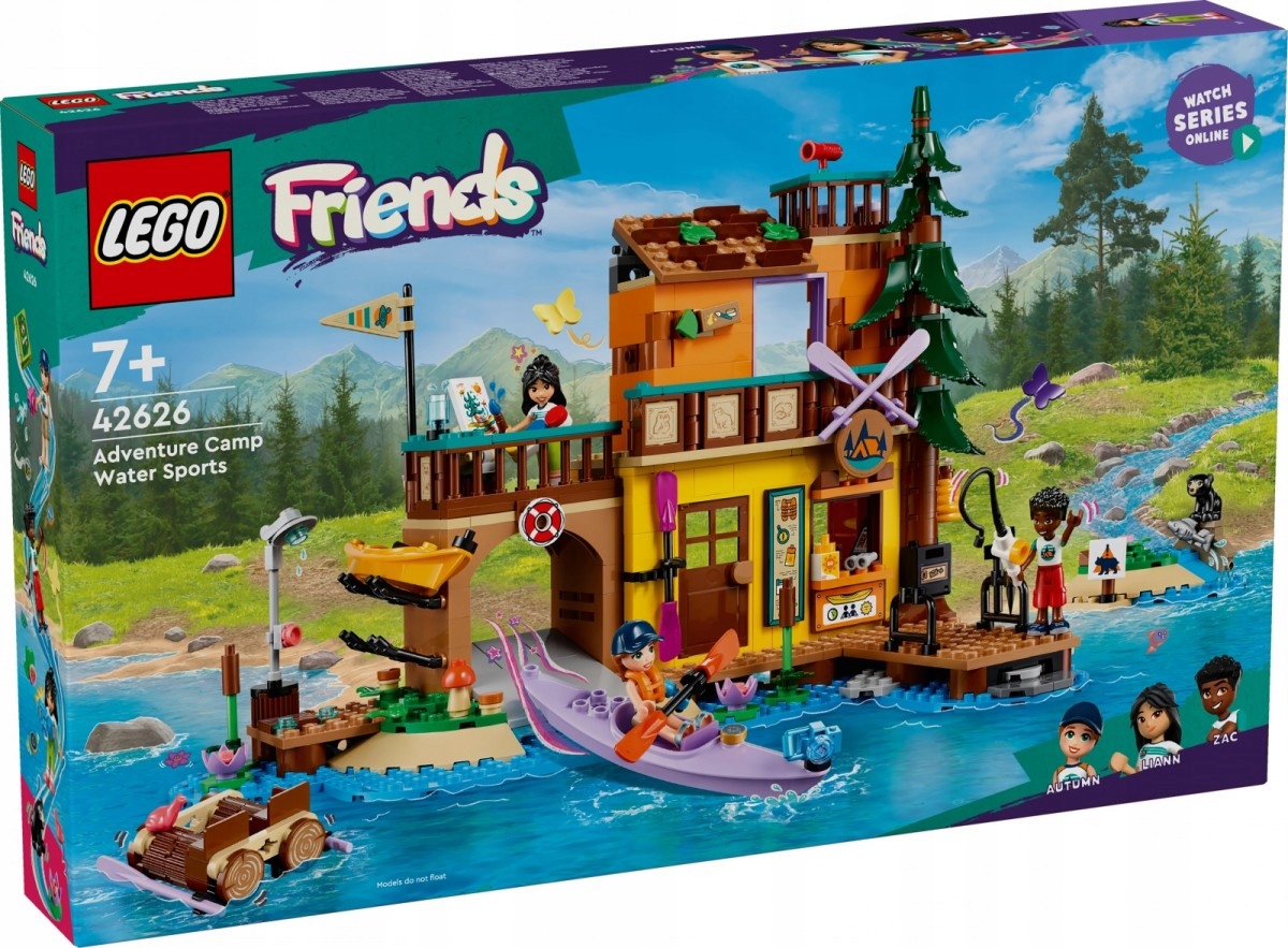 Lego stavebnice Friends 42626 Vodní sporty v kempu