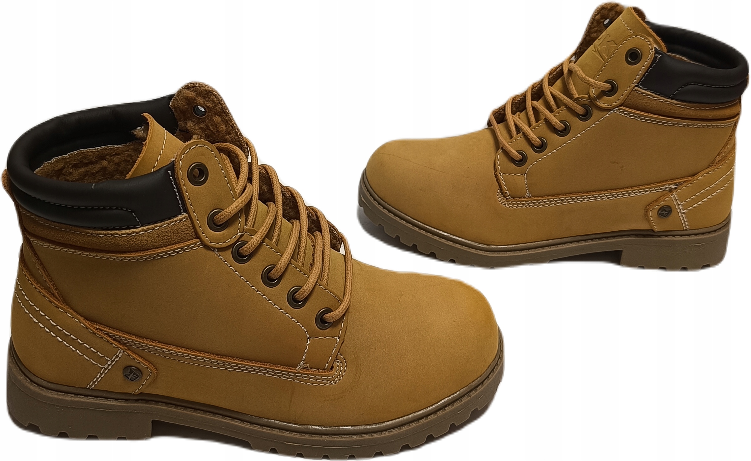 trekové boty Trapery žluté Dk xc171073 vel. 38