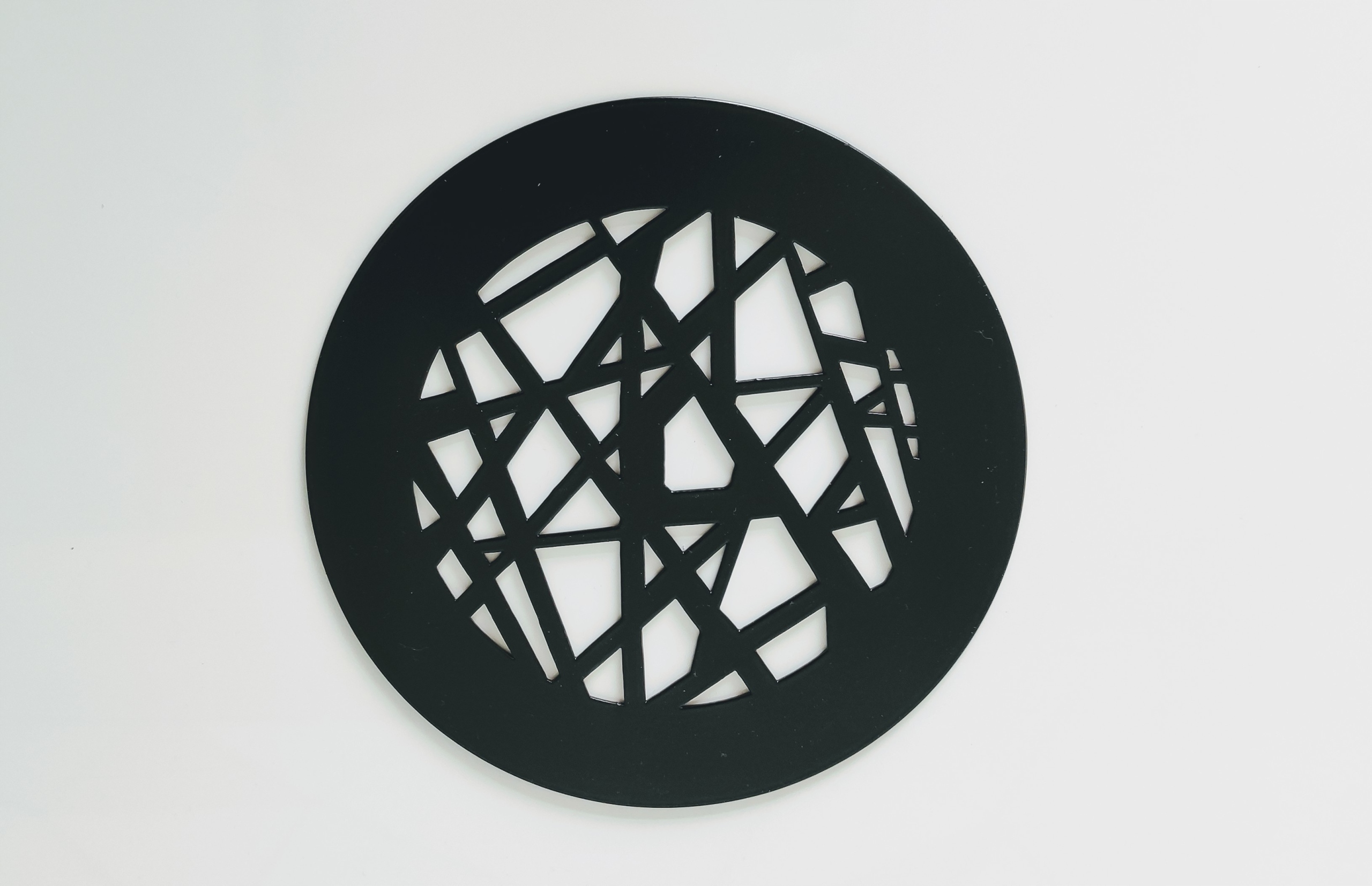 Kratka wentylacyjna/anemostat 100 mm RAL 9005 Kod producenta 4796