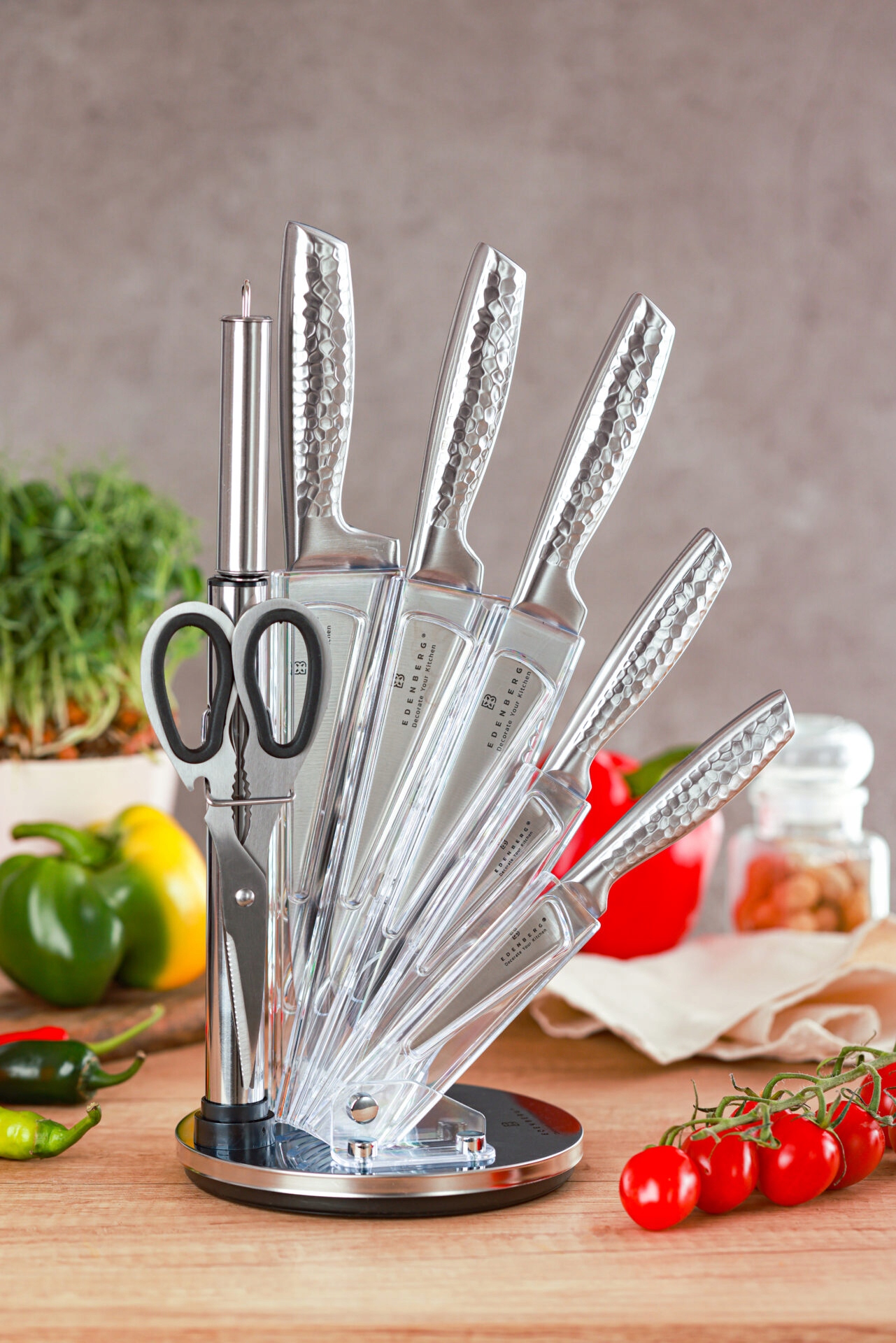 Komplet noży w bloku 5 szt.