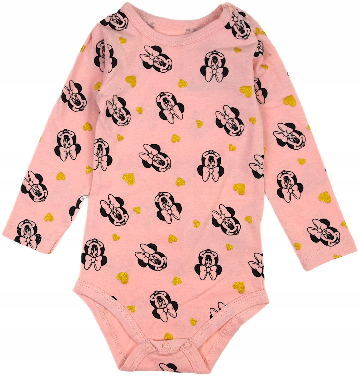 BODY DLA DZIEWCZYNKI MYSZKA MINNIE BAWEŁNIANE 80 R15