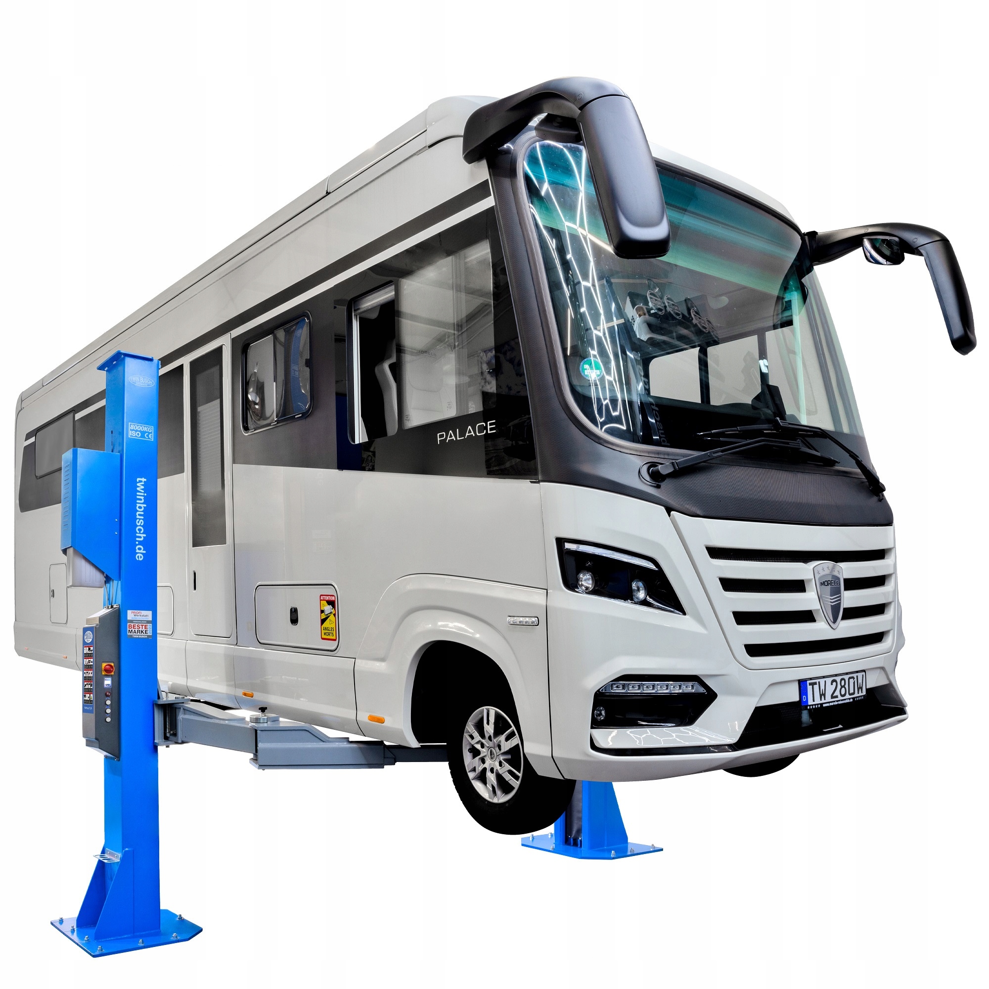 Podnośnik samochodowy dwukolumnowy TW 280 8t