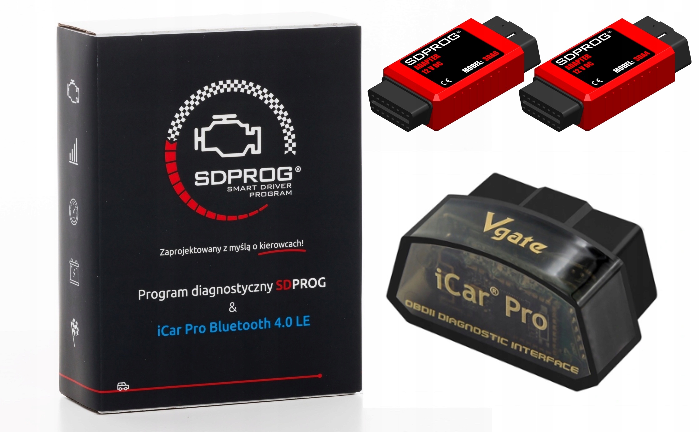 Program pro diagnostiku Fiat 500X Sdprog rozhraní iCar Pro Bt 4.0 Ios Obd