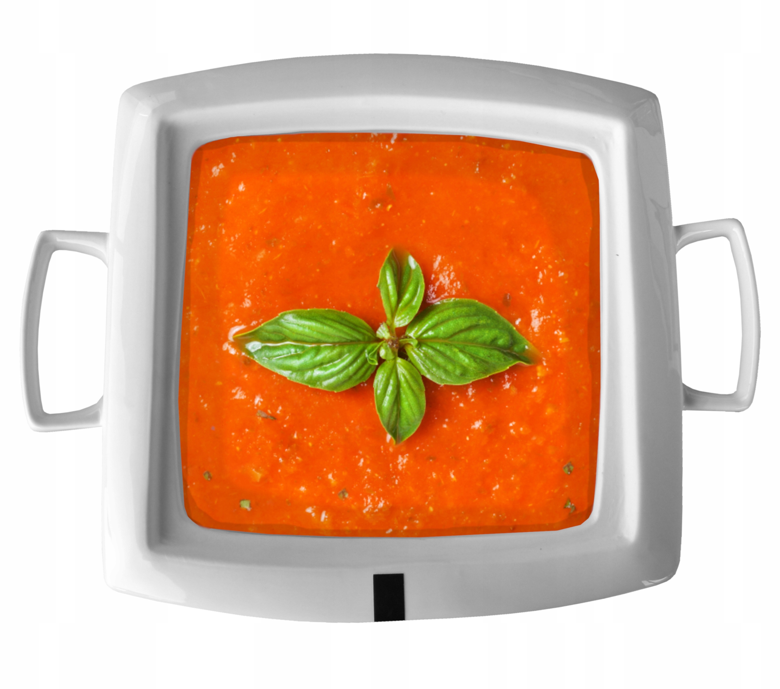 WAZA DO ZUPY BIAŁA PORCELANA DO ROSOŁU BARSZCZU KOMUNIJNA KWADRATOWA 3,8L EAN (GTIN) 5902645013351