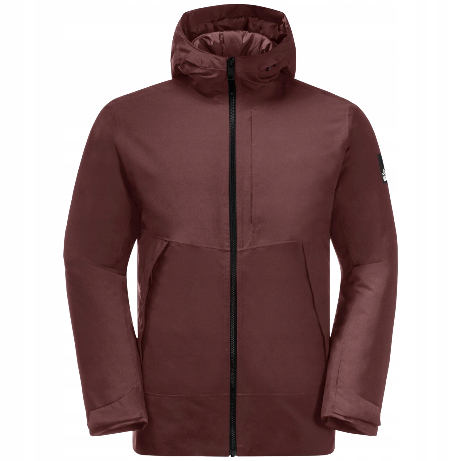 Jack Wolfskin Tempelhof Jkt M [3XL] Pánská Polyester bunda Bordová