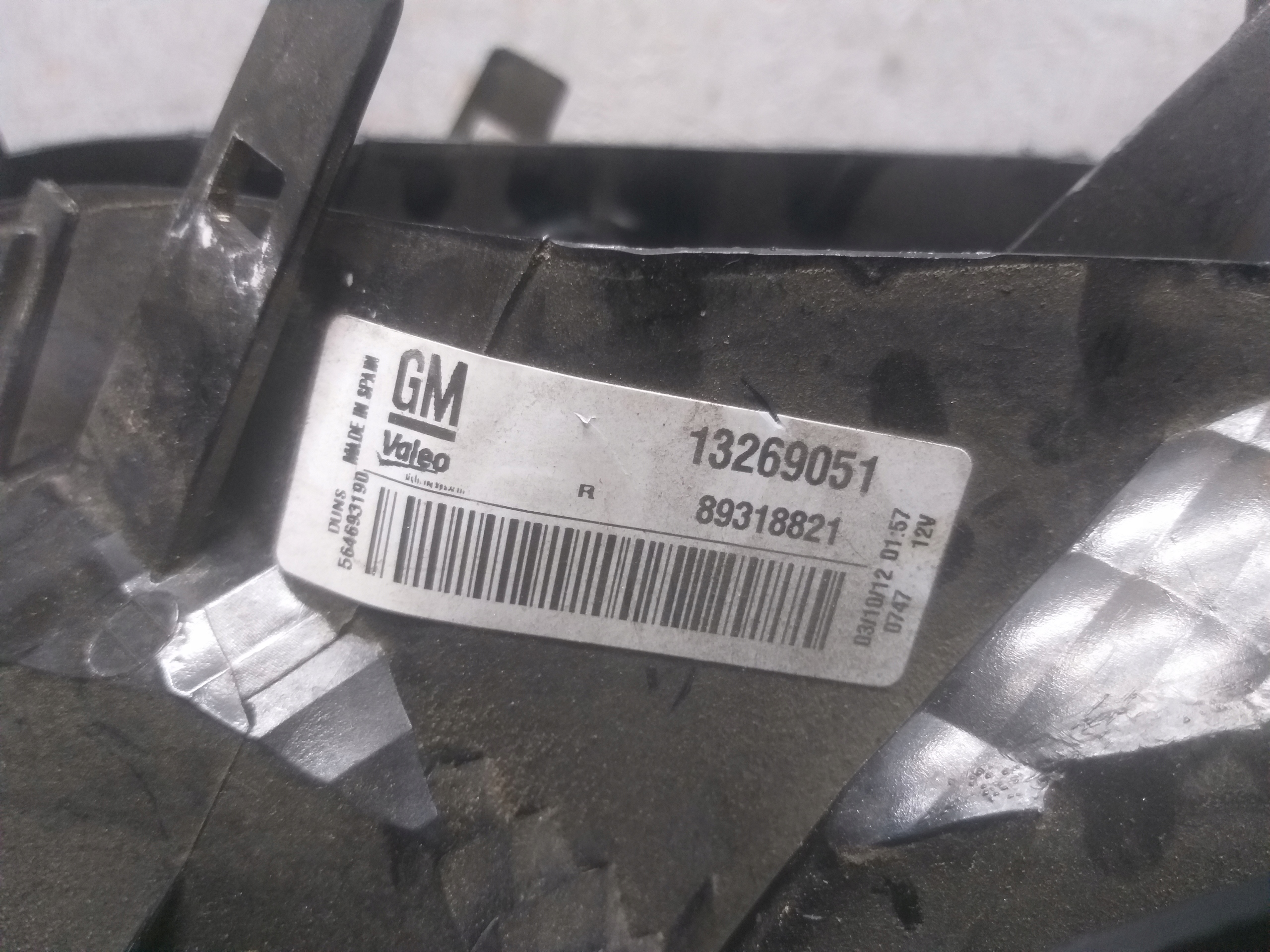light rear part right OPEL CORSA D 5D 13269051