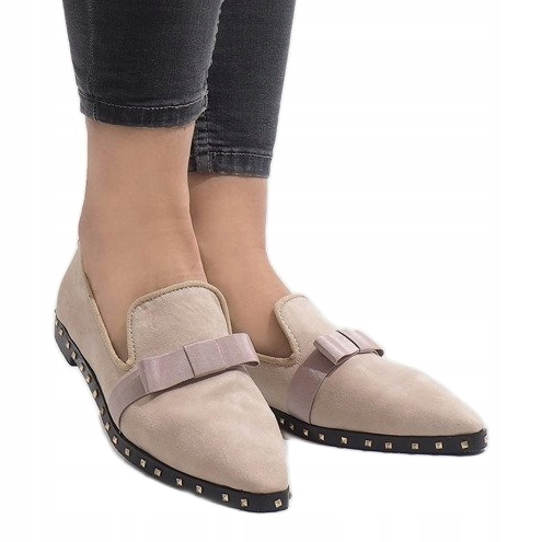 

Różowe Skóra ekologiczna Buty Półbuty r.36