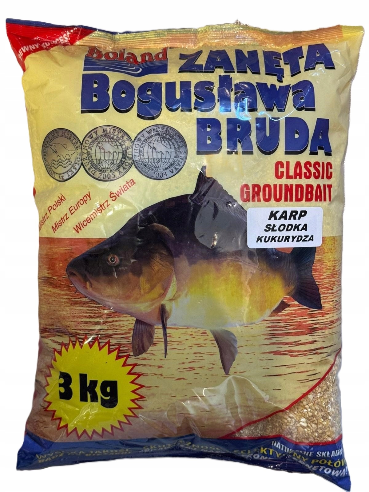 Boland Brud Zanęta 3kg Karp Słodka Kukurydza