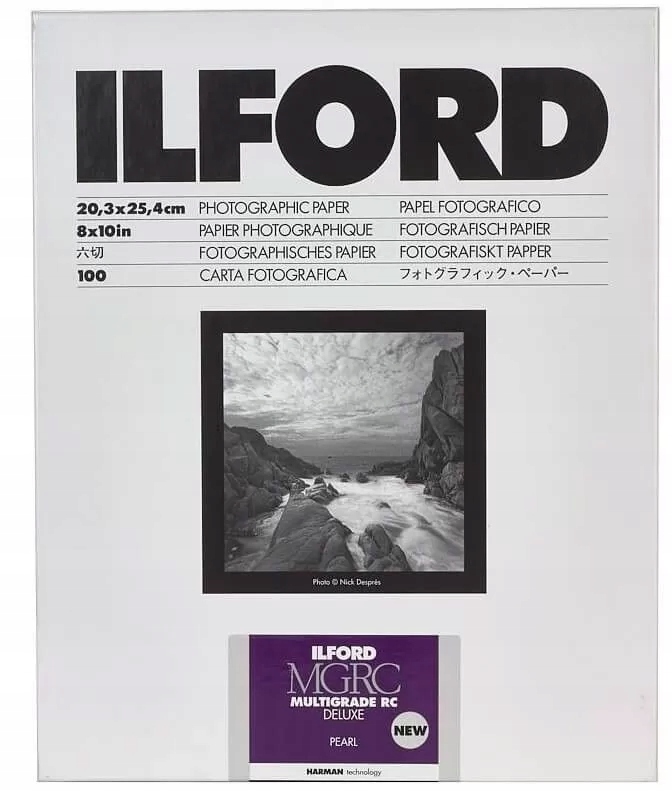 Ilford Deluxe Rc Mg V 44M 13x18/25 papier czarno-biały półmatowy