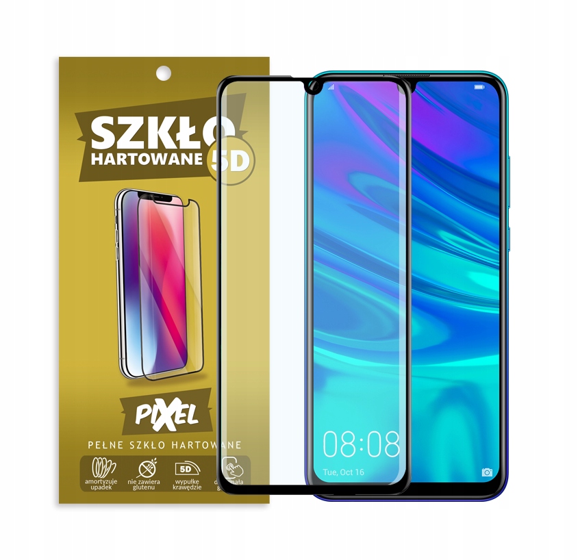 

Pełne Szkło 5D Full Glue do Huawei P Smart 2019