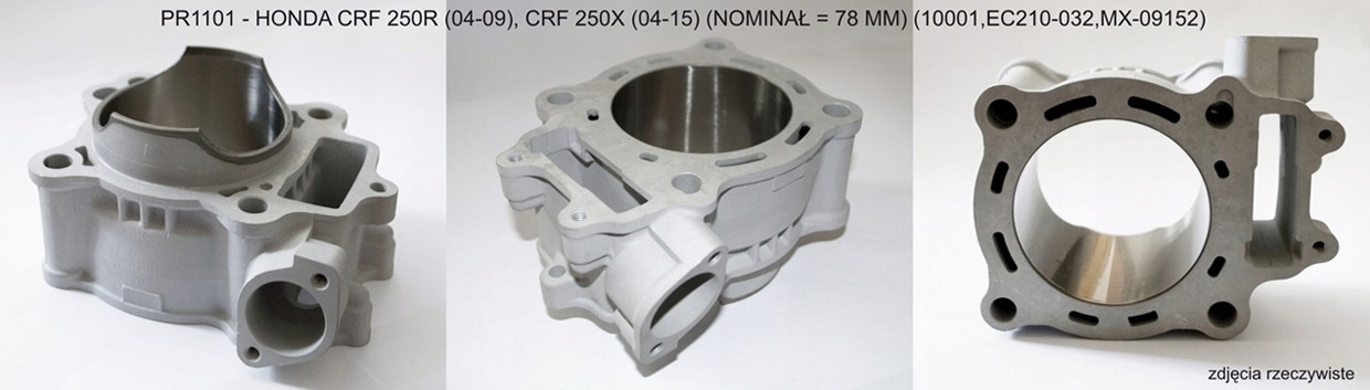 Promx Honda Crf 250 R '04-'09, Crf 250 X '04-'17 (štandardný 78MM) Nicas