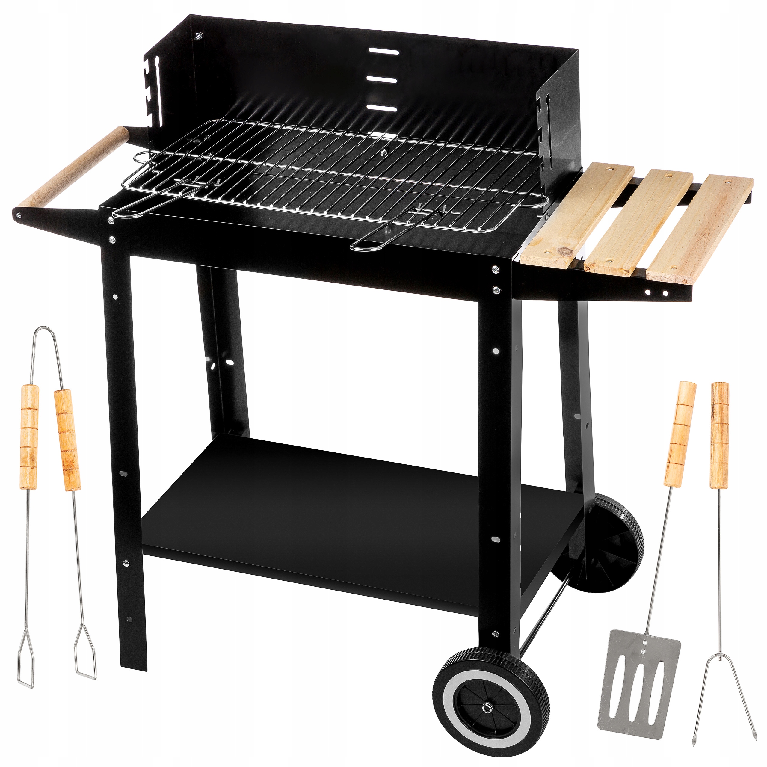Купить Мангал на колесах Гриль угольный 71 x 35 cm + В Подарок ...