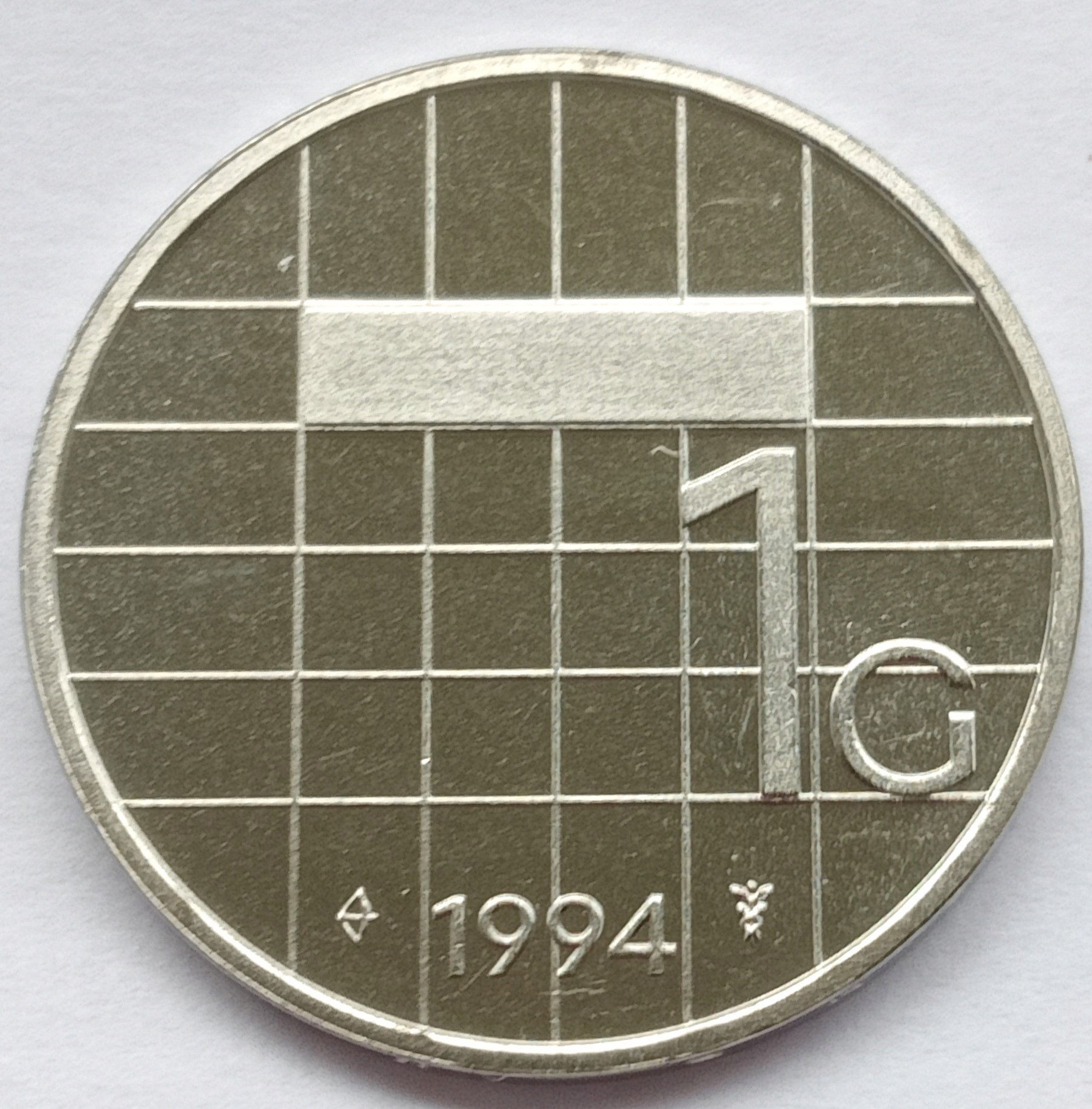 Holandia 1 Gulden 1994 Mennicza (UNC)