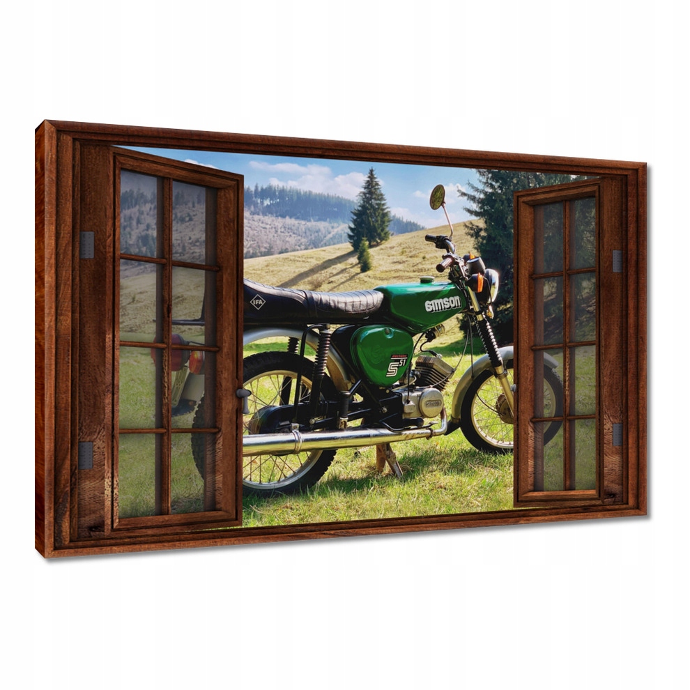 

Obrazy 60x40 Motorower Simson S51