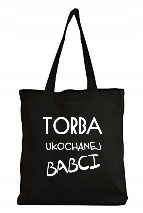 

Torba Bawełniana z Nadrukiem Na Dzień Babci