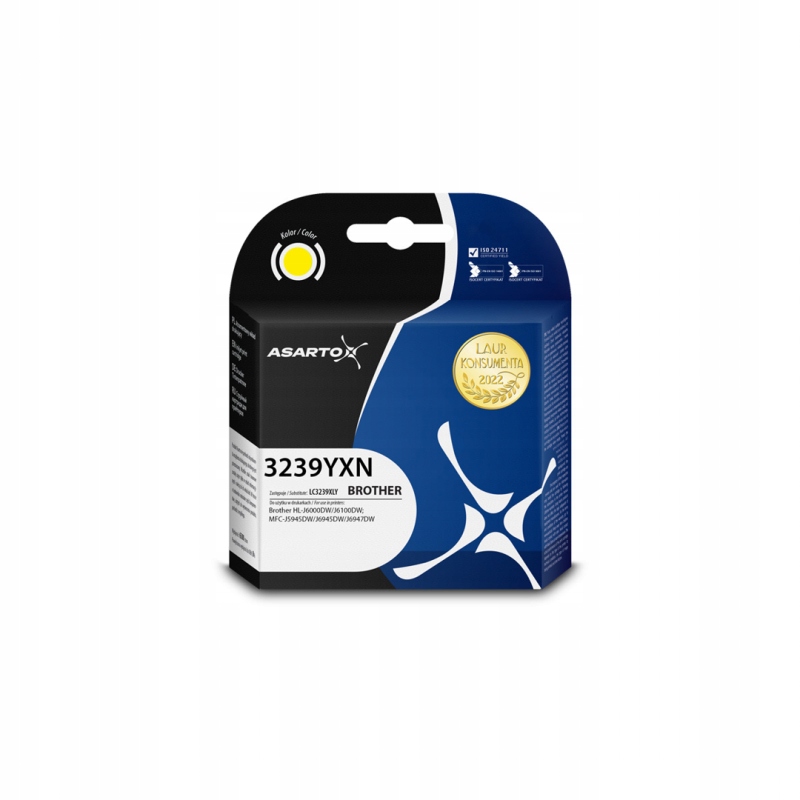 Tusz Asarto do Brother 3239YXN LC3239XLY 5000