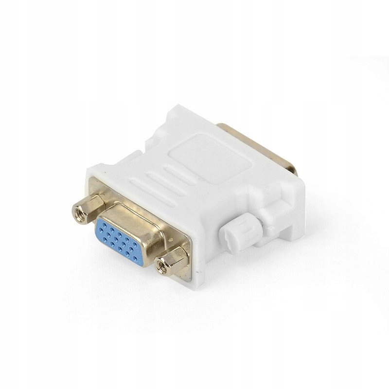 Przejście adapter gniazdo VGA wtyk DVI-I 24+5 PIN Zastosowanie Video