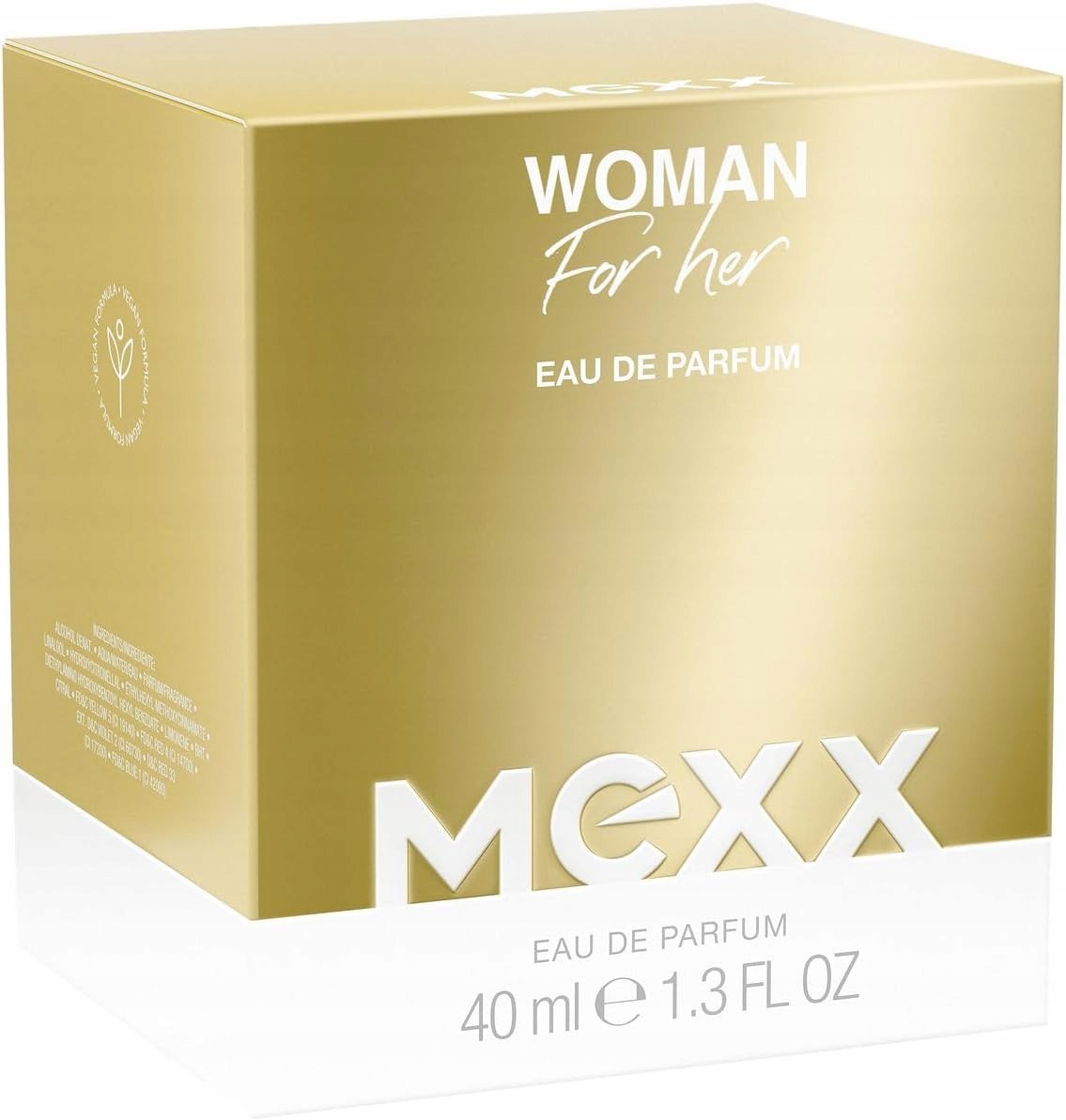 Mexx Woman Květinová parfémovaná voda pro ženy 40 ml Veganská formule