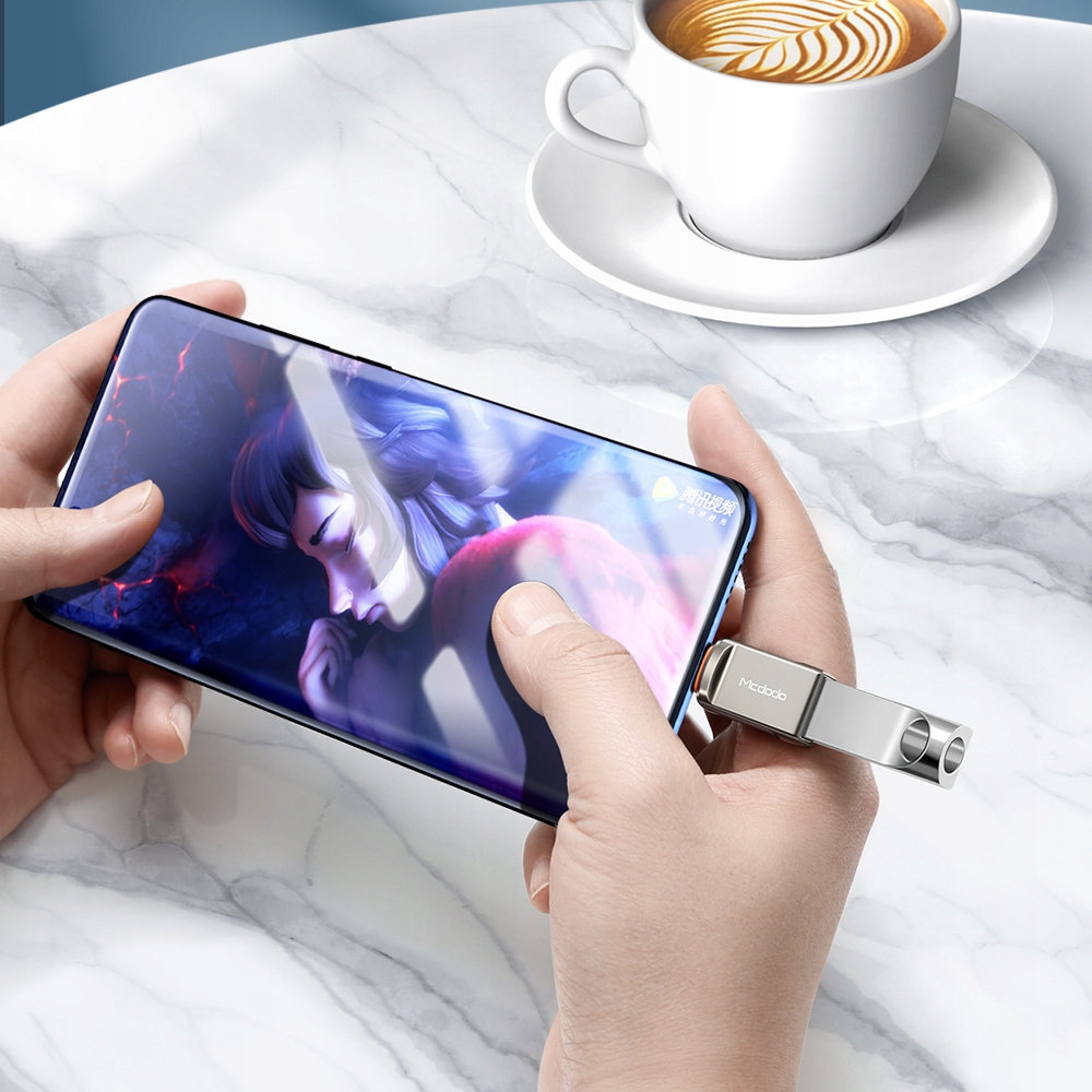 MCDODO ADAPTER PRZEJŚCIÓWKA USB-C DO OTG USB 3.0 Stan opakowania oryginalne
