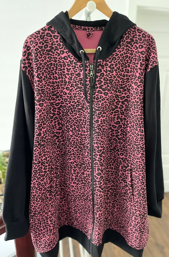 Mikina Na Zip Polska maxi+size Nová vel 56/58 extra