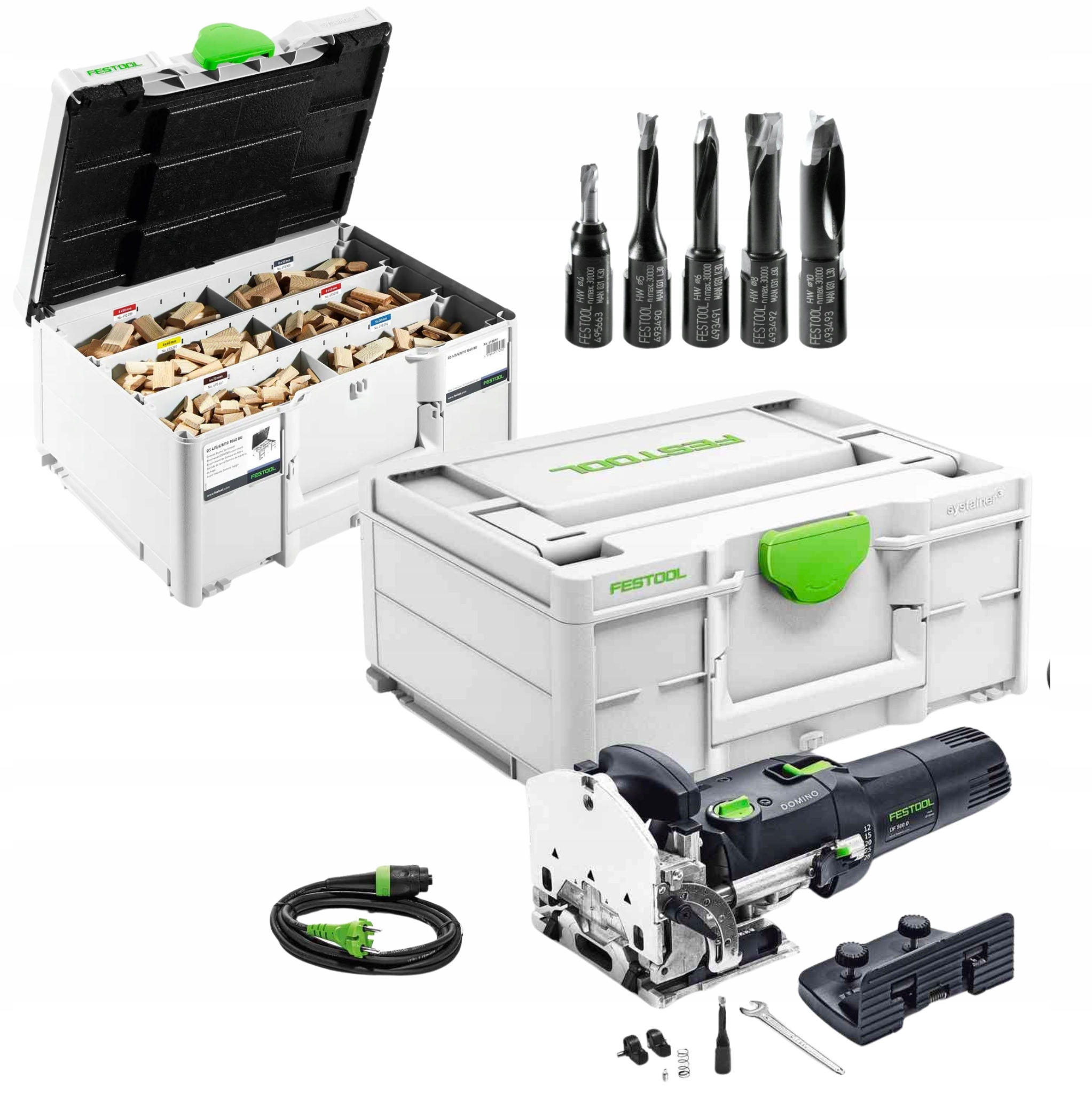 Festool Lamelownica Frezarka Do Połączeń Domino Df 500 Rq-plus Kołki Frezy