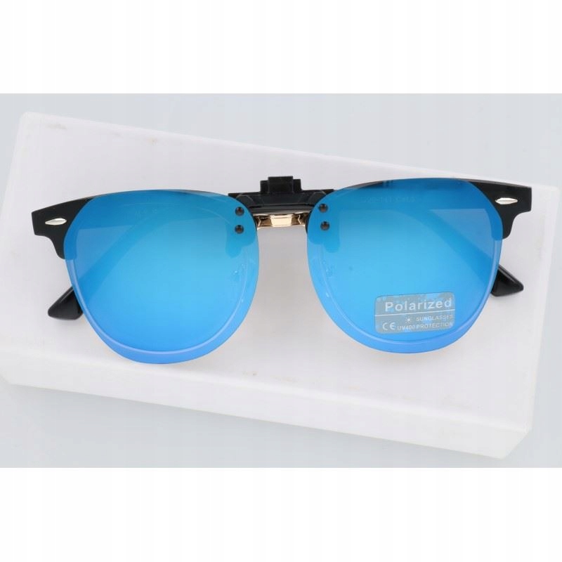 NAKŁADKI POLARYZACJA NA OKULARY KOREKCYJNE LUSTRA Materiał oprawki inny