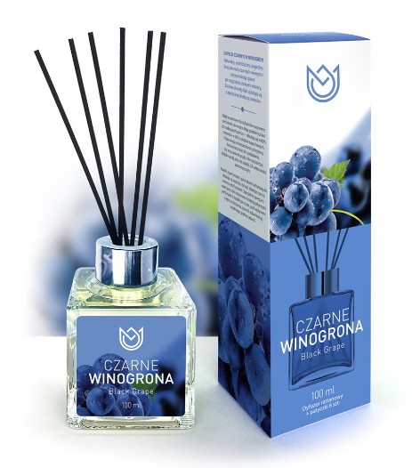 Dyfuzor rattanowy Winogrona Olejek zapachowy
