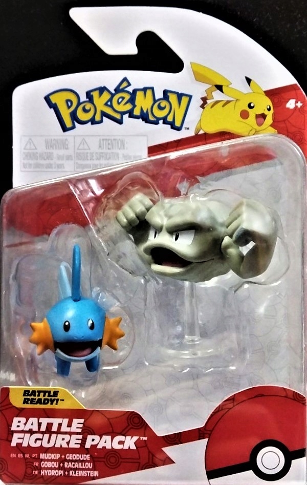POKEMON Battle Figurka Bitewna Mudkip Geddude