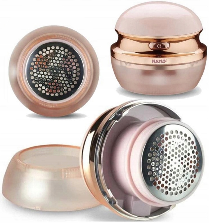 Golarka Do Ubrań Neno Merino Elektryczna Akumulatorowa Stalowe Ostrza+etui