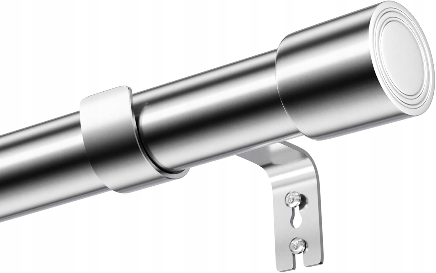 Garnýž jednotlivě výsuvný, stříbrný, 60-315 cm