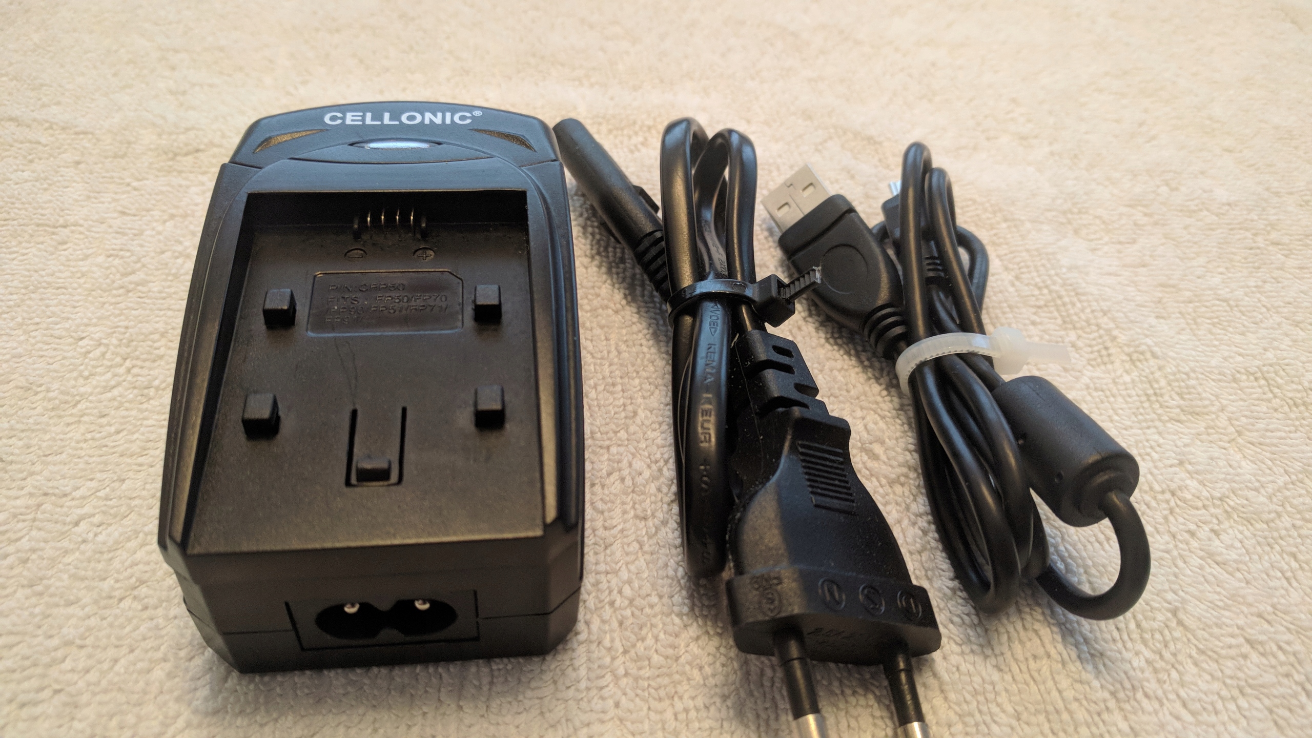 Zasilacz Ładowarka CELLONIC CFP50 do akumul. SONY