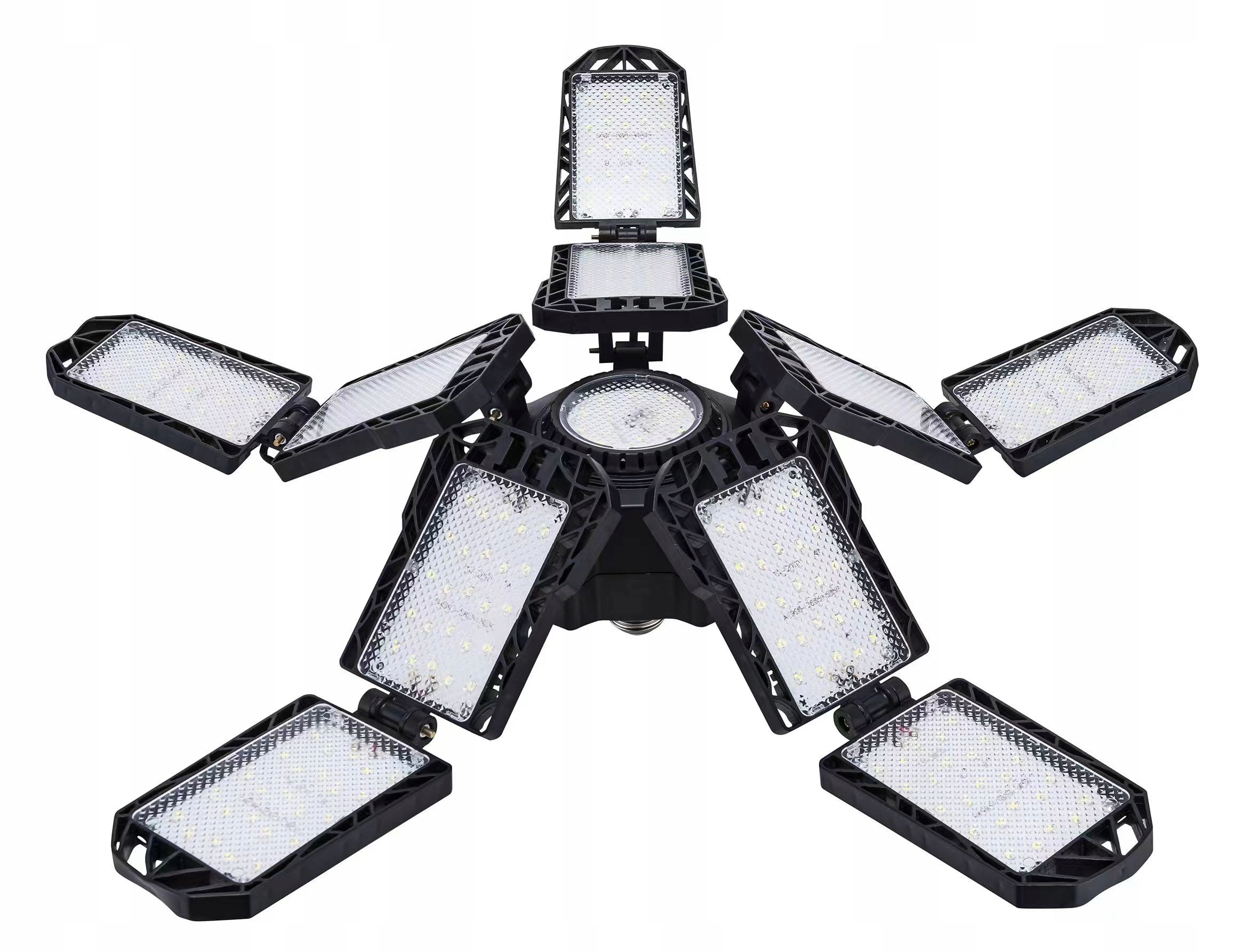 LAMPA GARAŻOWA LED SUFITOWA ROZKŁADANA HALOGEN E27 5 RAMION REGULOWANYCH Marka inna